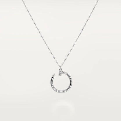 [Noble Aura jewelry]JUSTE NECKLACE SILVER