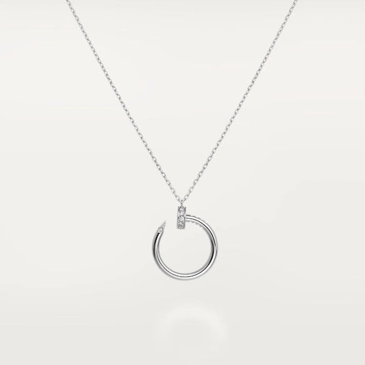 [Noble Aura jewelry]JUSTE NECKLACE SILVER