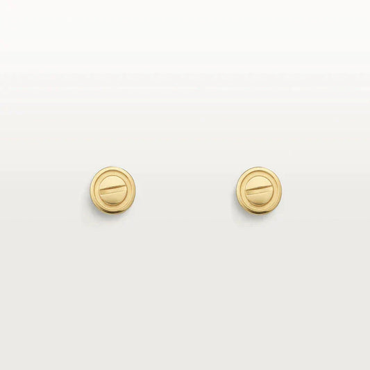 [Noble Aura jewelry]LOVE EARRINGS GOLD 10MM