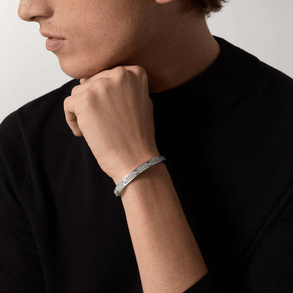 [Noble Aura jewelry]LOVE BRACELET 6.1MM DIAMOND-PAVED 10 BIG DIAMONDS