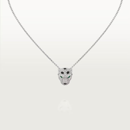 [Noble Aura jewelry]PANTHERE FULL DIAMOND NECKLACE