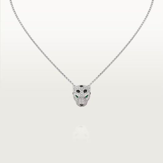[Noble Aura jewelry]PANTHERE FULL DIAMOND NECKLACE