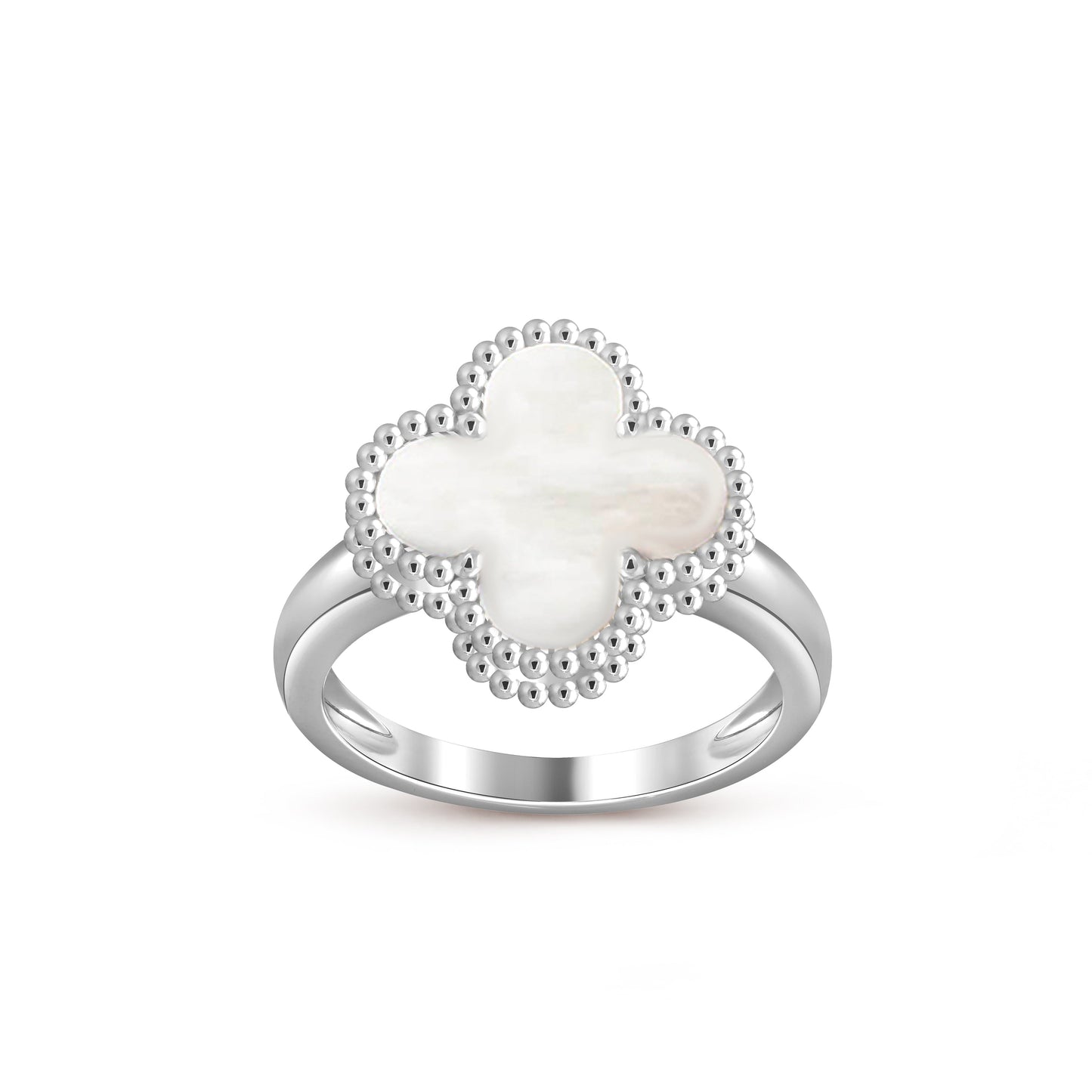 [Noble Aura jewelry]CLOVER SILVER RING COLLECTION