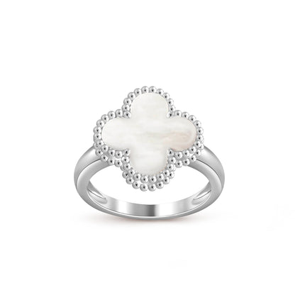[Noble Aura jewelry]CLOVER SILVER RING COLLECTION