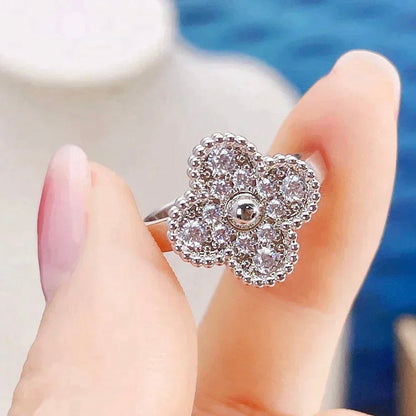[Noble Aura jewelry]CLOVER DIAMOND RING
