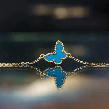 [Noble Aura jewelry]BUTTERFLY TURQUOISE BUTTERFLY BRACELET