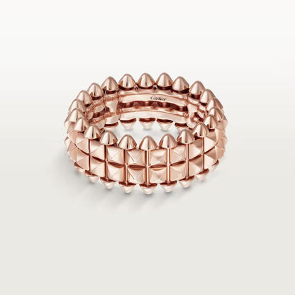 [Noble Aura jewelry]CLASH 9.2MM DOUBLE ROW RING