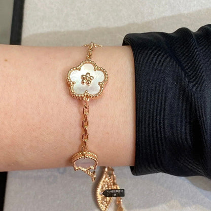 [Noble Aura jewelry]LUCKY SPRING 5 MOTIF BRACELET