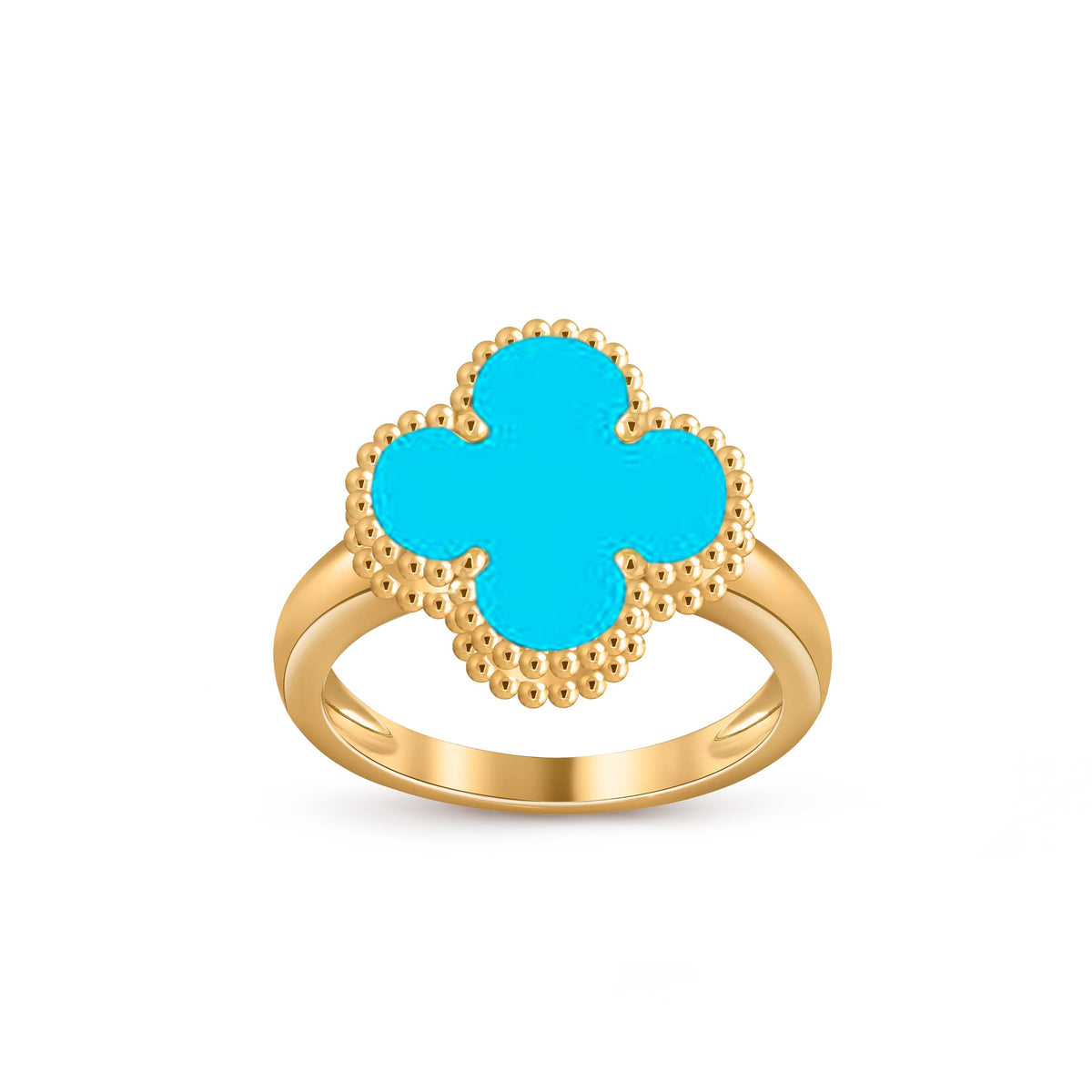 [Noble Aura jewelry] CLOVER RING GOLD COLLECTION