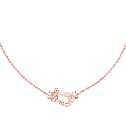 [Noble Aura jewelry]FORCE 10 PINK GOLD DIAMOND NECKLACE
