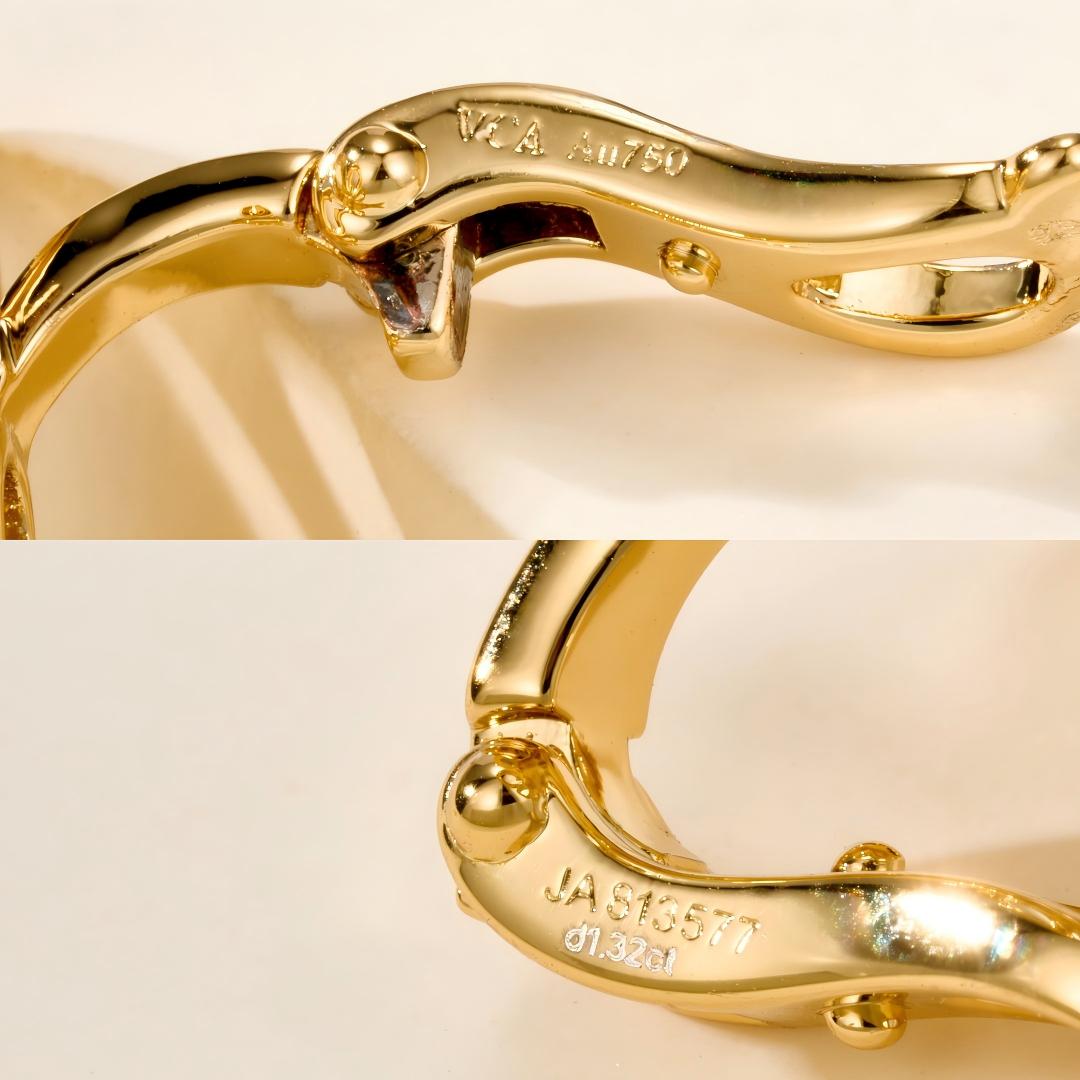 [Noble Aura jewelry] FLOWERLACE EARRING 5 DIAMONDS