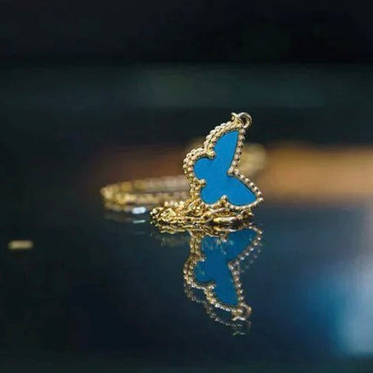 [Noble Aura jewelry]BUTTERFLY TURQUOISE BUTTERFLY BRACELET