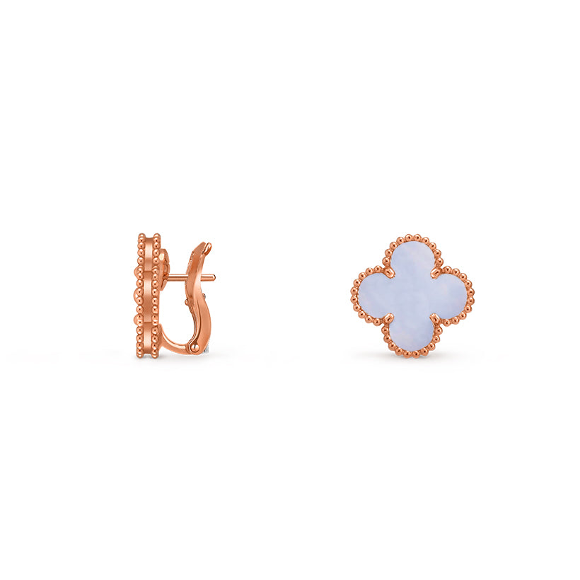 [Noble Aura jewelry]CLOVER 15MM MOP EARRINGS COLLECTION