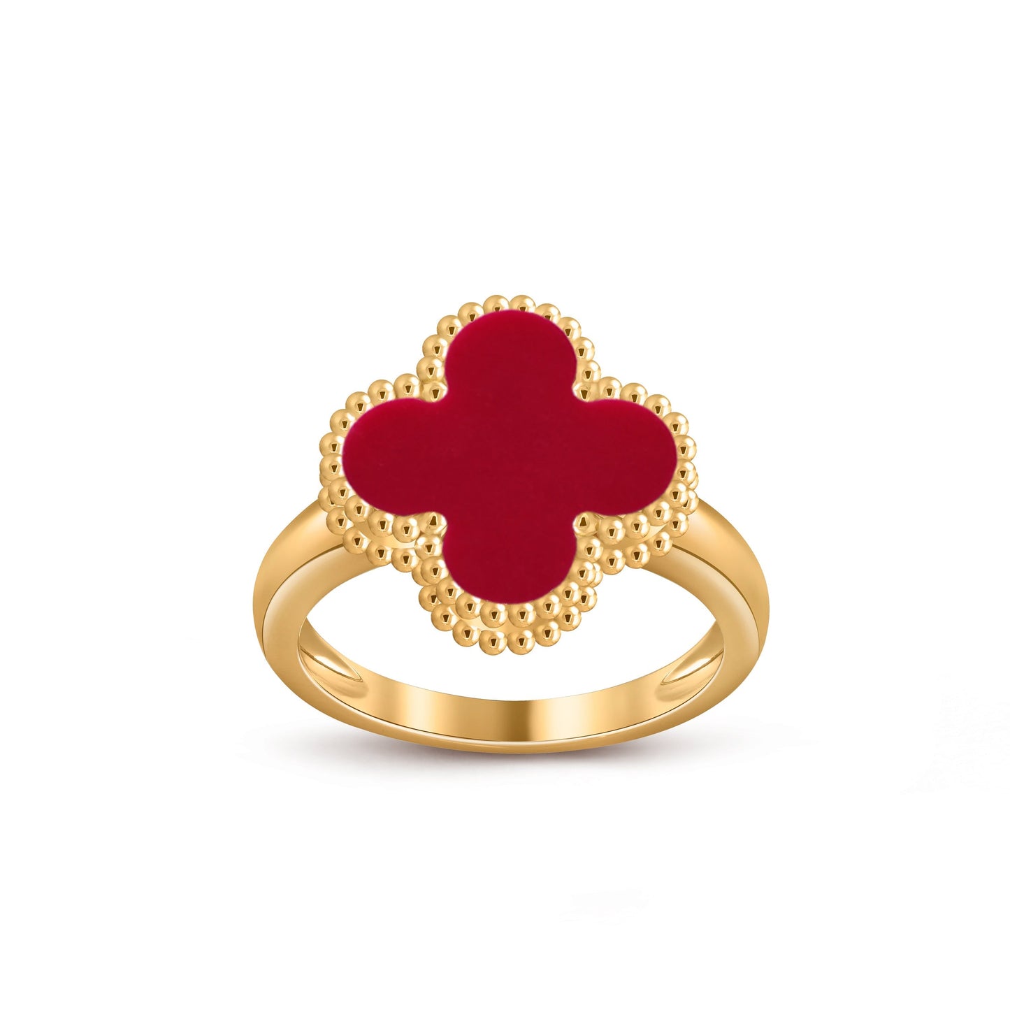 [Noble Aura jewelry]CLOVER RING GOLD COLLECTION