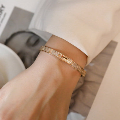 [Noble Aura jewelry]KELLY BRACELET DIAMOND PAVED