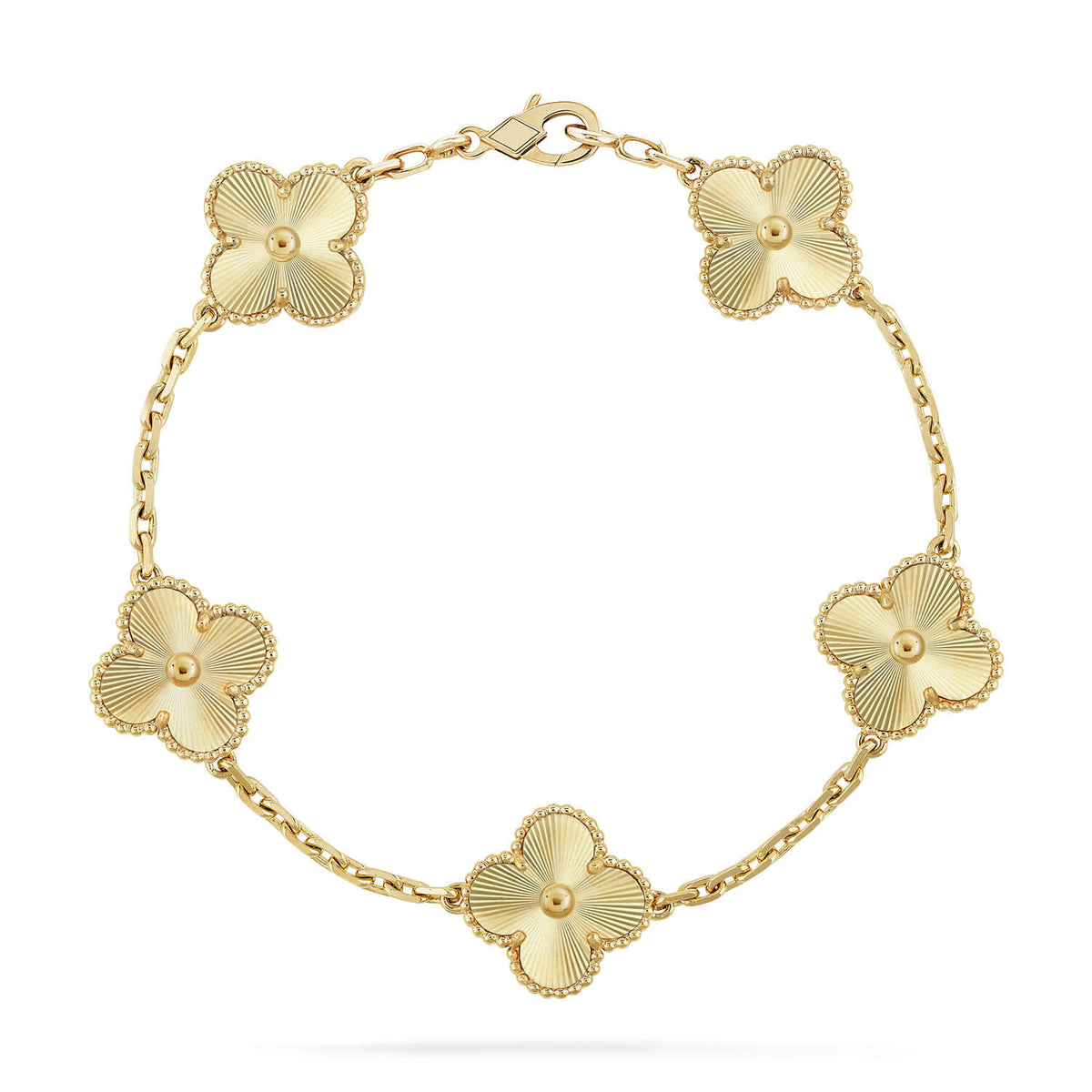 [Noble Aura jewelry]Clover & Clash Bracelet 3-Piece Stack set