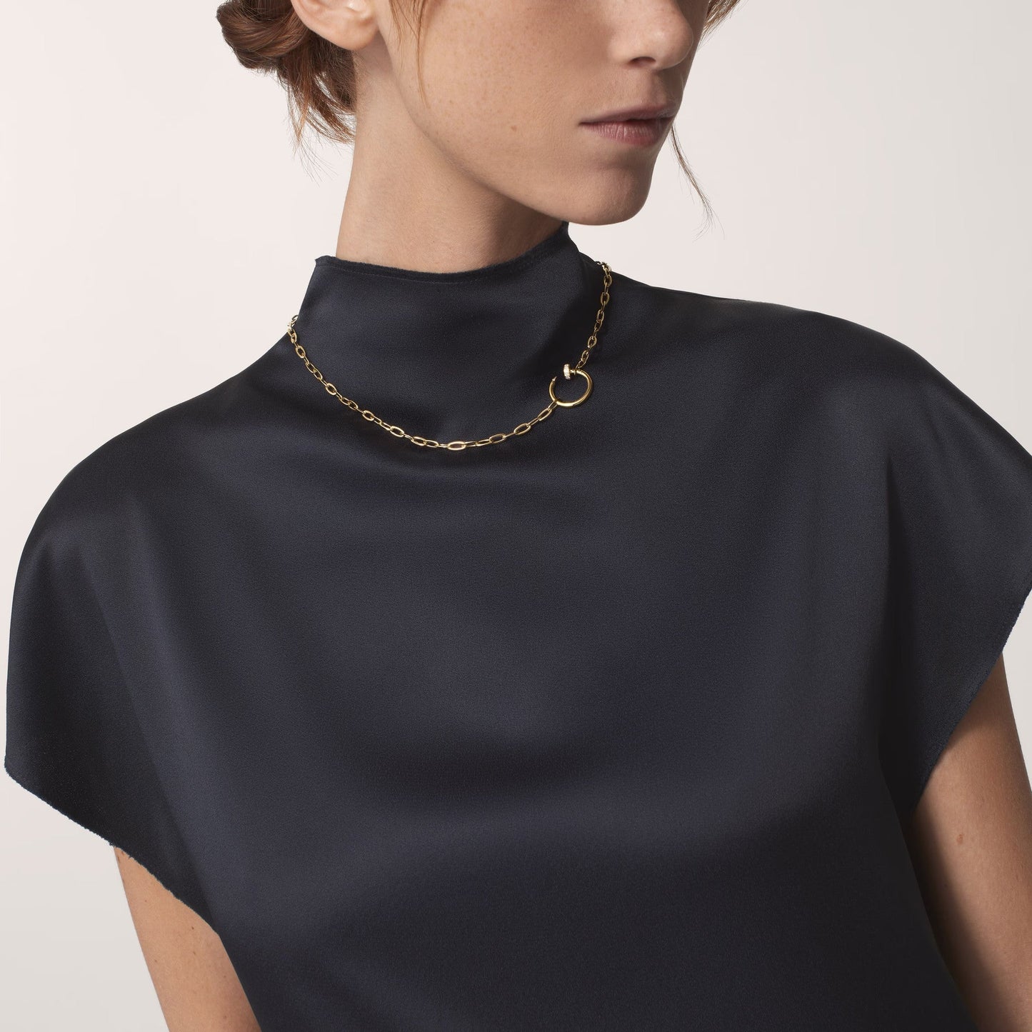 [Noble Aura jewelry]JUSTE NECKLACE FULL DIAMONDS