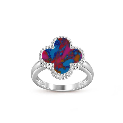 [Noble Aura jewelry]CLOVER SILVER RING COLLECTION