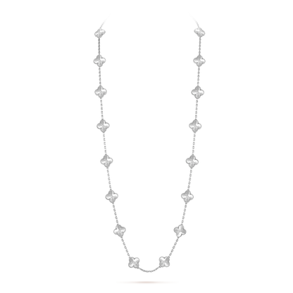 [Noble Aura jewelry]CLOVER 20 MOTIFS  LASER SILVER