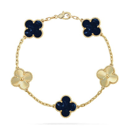 [Noble Aura jewelry]CLOVER 5 MOTIF PIETERSITE BRACELET COLLECTION
