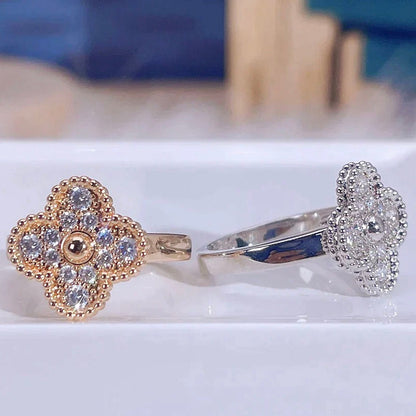 [Noble Aura jewelry]CLOVER DIAMOND RING