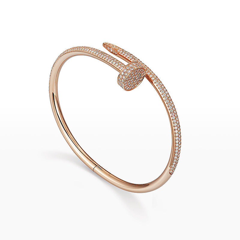 [Noble Aura jewelry]JUSTE BRACELET 3.5MM ALL DIAMONDS