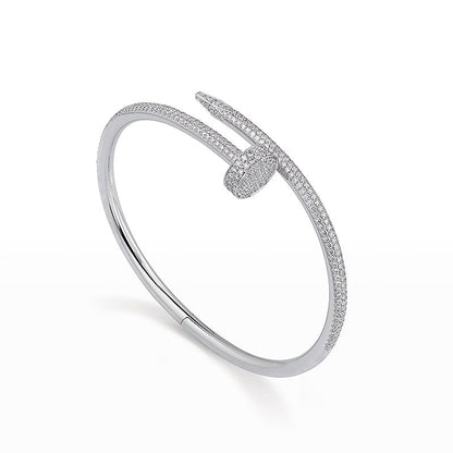 [Noble Aura jewelry]JUSTE BRACELET 3.5MM ALL DIAMONDS