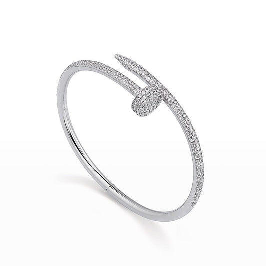 [Noble Aura jewelry]JUSTE BRACELET 3.5MM ALL DIAMONDS