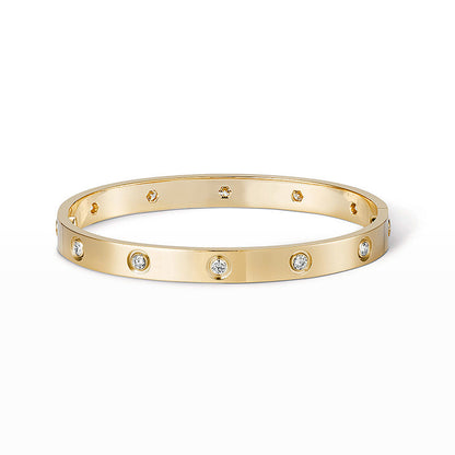 [Noble Aura jewelry]LOVE BRACELET 6.1MM 10 DIAMONDS