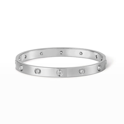 [Noble Aura jewelry]LOVE BRACELET 6.1MM 10 DIAMONDS