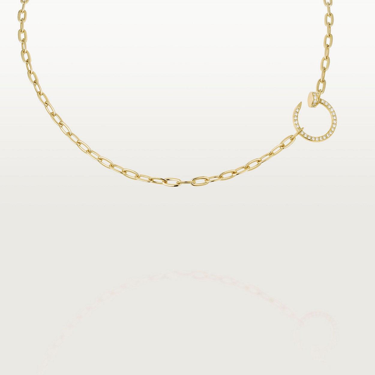 [Noble Aura jewelry]JUSTE NECKLACE FULL DIAMONDS