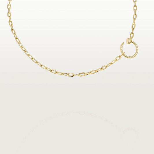 [Noble Aura jewelry]JUSTE NECKLACE FULL DIAMONDS