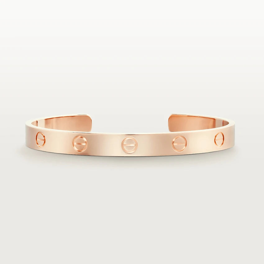 [Noble Aura jewelry]LOVE BRACELET 6.1MM OPEN CUFF
