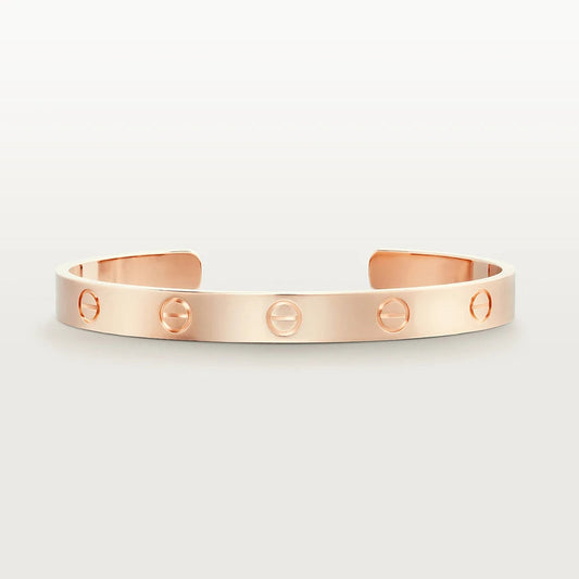 [Noble Aura jewelry]LOVE BRACELET 6.1MM OPEN CUFF