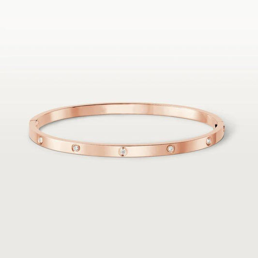 [Noble Aura jewelry]LOVE BRACELET 3.65MM 10 DIAMONDS