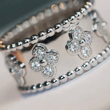 [Noble Aura jewelry]CLOVER KALEIDOSCOPE RING 10MM