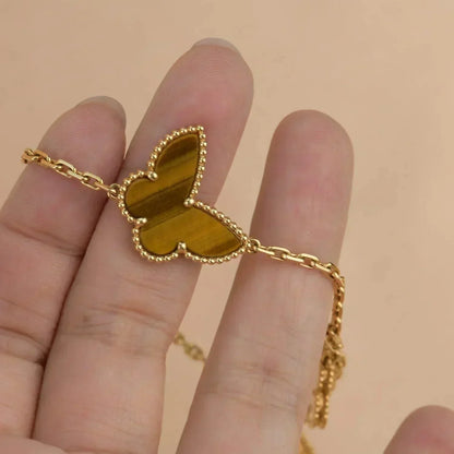 [Noble Aura jewelry]LUCKY SPRING 5 MOTIF GOLD BRACELET