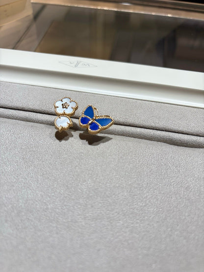 [Noble Aura jewelry]LUCKY SPRING BUTTERFLY OPEN-FACE RINGS