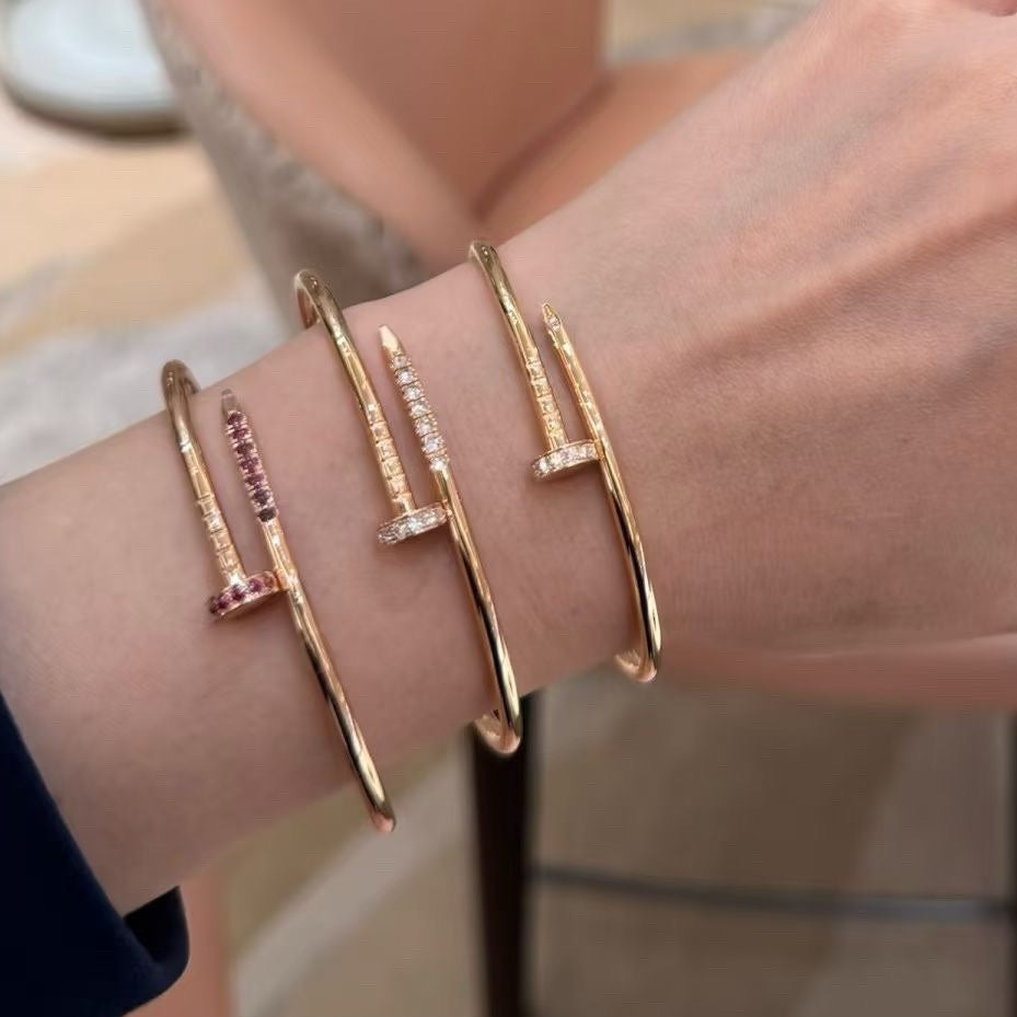 [Noble Aura jewelry]JUSTE BRACELET 2.5MM DIAMONDS NEW
