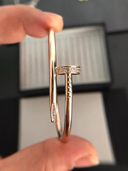 [Noble Aura jewelry]JUSTE BRACELET 3.5MM DIAMONDS