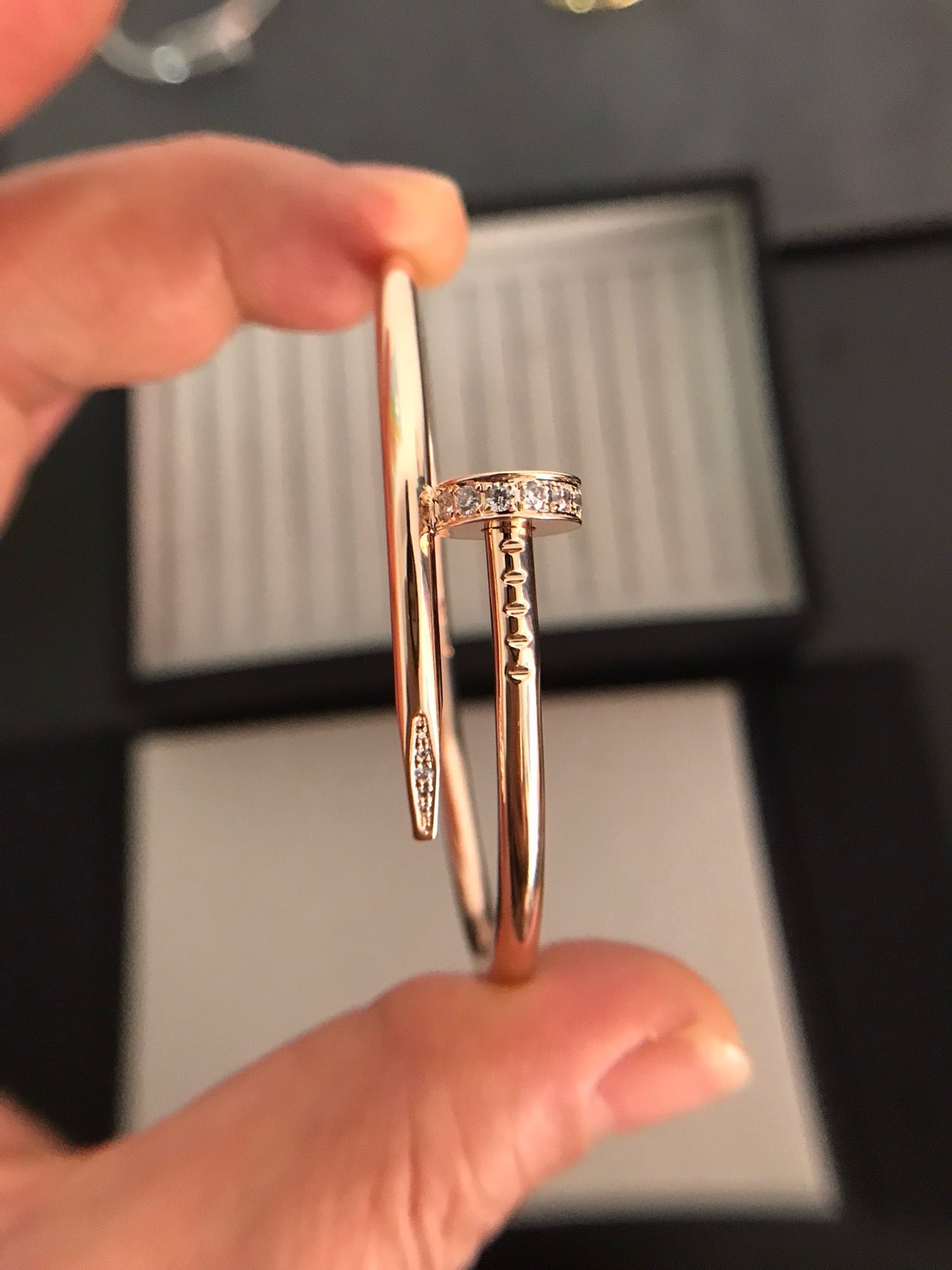 [Noble Aura jewelry]JUSTE BRACELET 3.5MM DIAMONDS