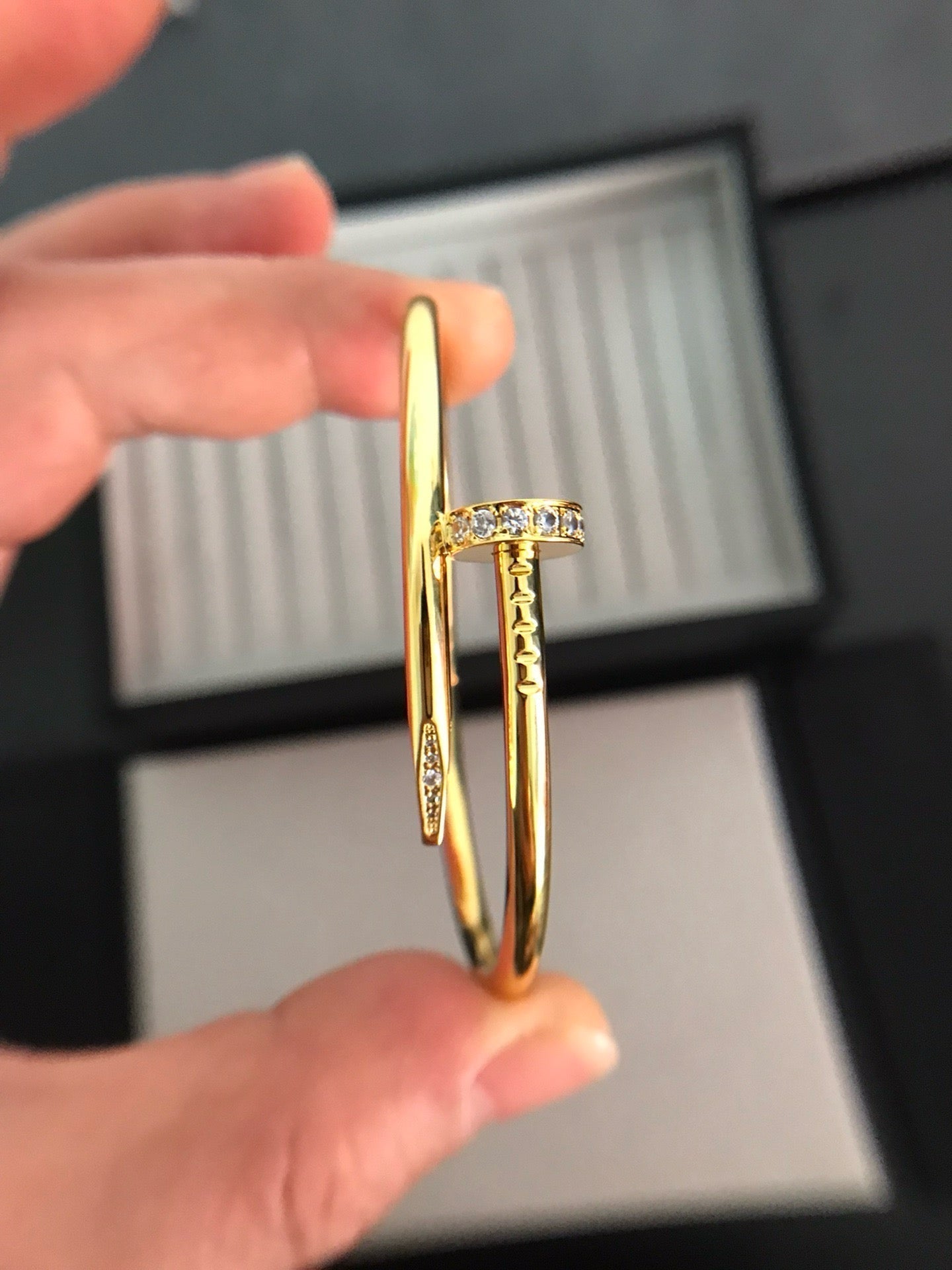 [Noble Aura jewelry]JUSTE BRACELET 3.5MM DIAMONDS