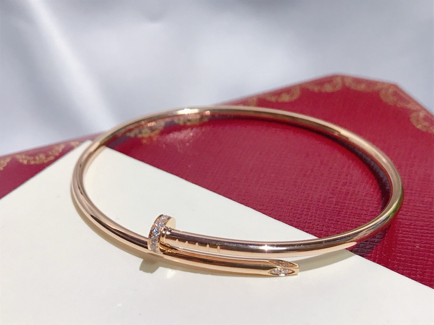 [Noble Aura jewelry]JUSTE BRACELET 2.5MM DIAMONDS