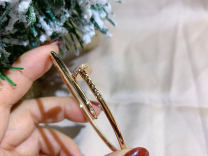 [Noble Aura jewelry]JUSTE BRACELET 2.5MM DIAMONDS