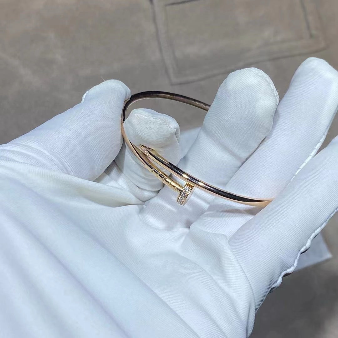 [Noble Aura jewelry]JUSTE BRACELET 2.5MM DIAMONDS