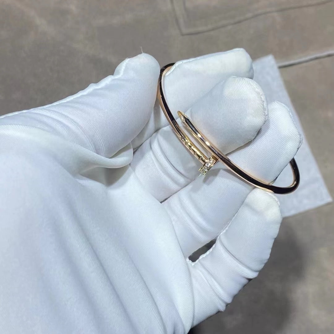 [Noble Aura jewelry]JUSTE BRACELET 2.5MM DIAMONDS