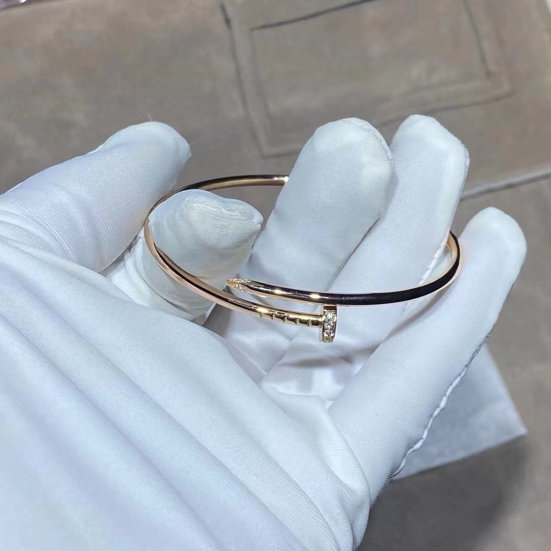 [Noble Aura jewelry]JUSTE BRACELET 2.5MM DIAMONDS