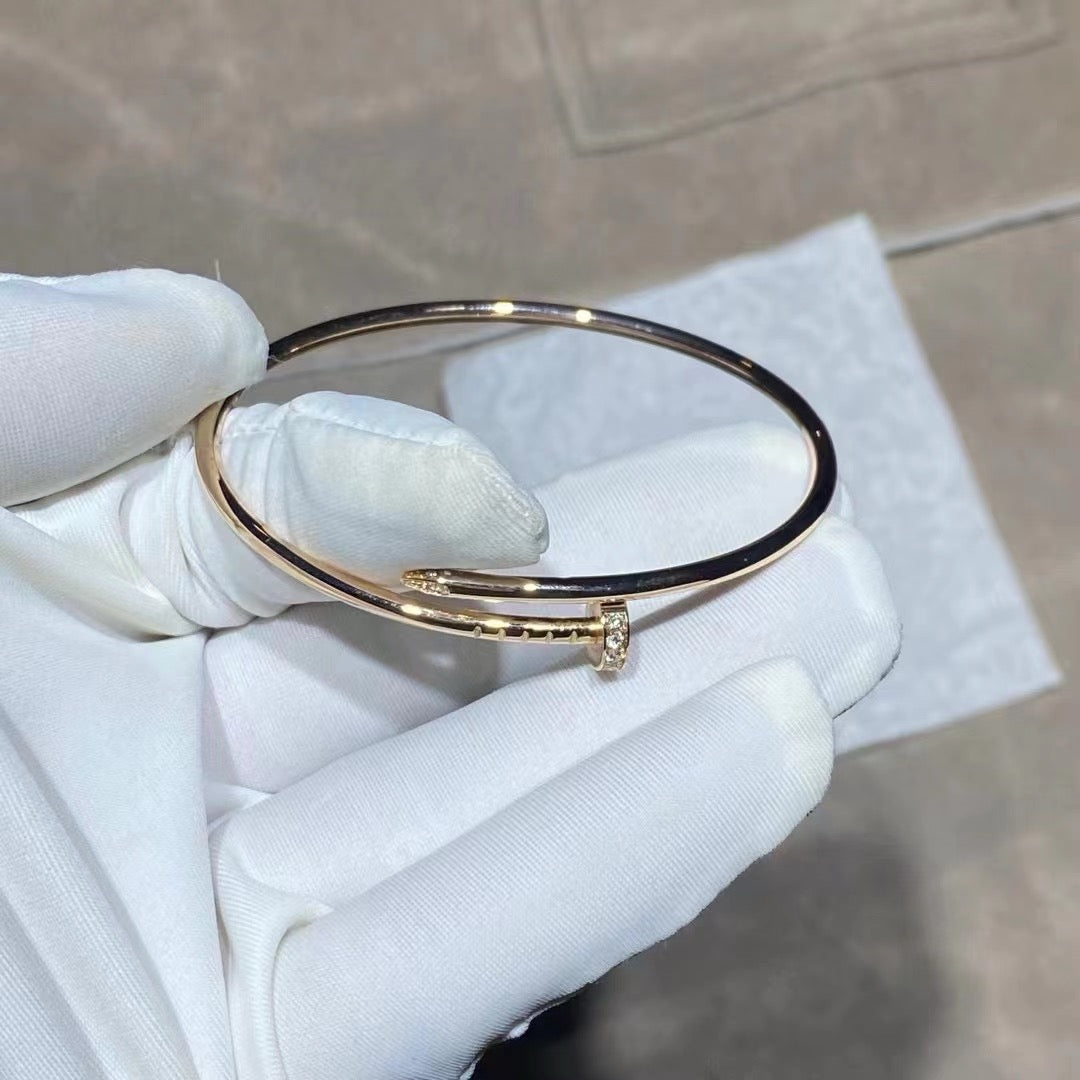 [Noble Aura jewelry]JUSTE BRACELET 2.5MM DIAMONDS