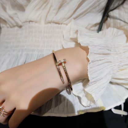 [Noble Aura jewelry]JUSTE BRACELET 3.5MM DIAMONDS