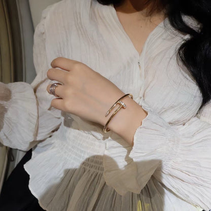 [Noble Aura jewelry]JUSTE BRACELET 3.5MM DIAMONDS